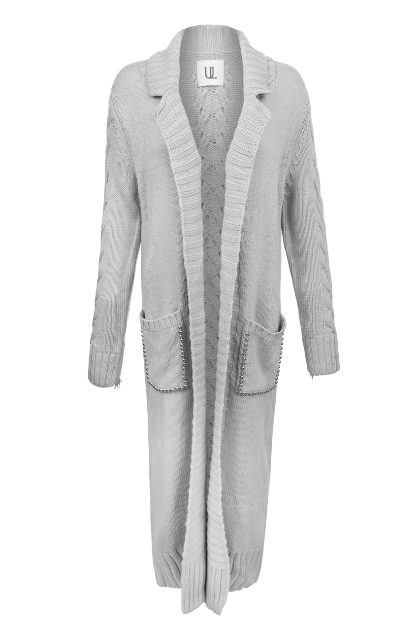 Rodeo Fringe Cable Knit Duster Cardigan