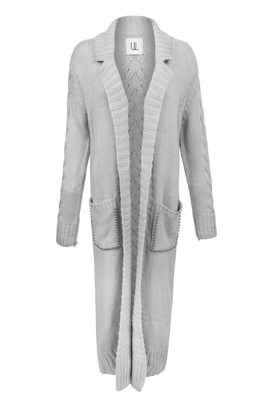Rodeo Fringe Cable Knit Duster Cardigan