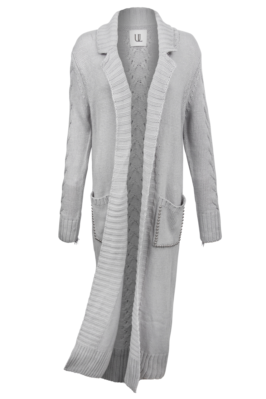 Rodeo Fringe Cable Knit Duster Cardigan