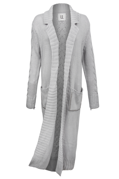 Rodeo Fringe Cable Knit Duster Cardigan