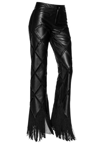 Understated Leather Karma Leather Pants - Black