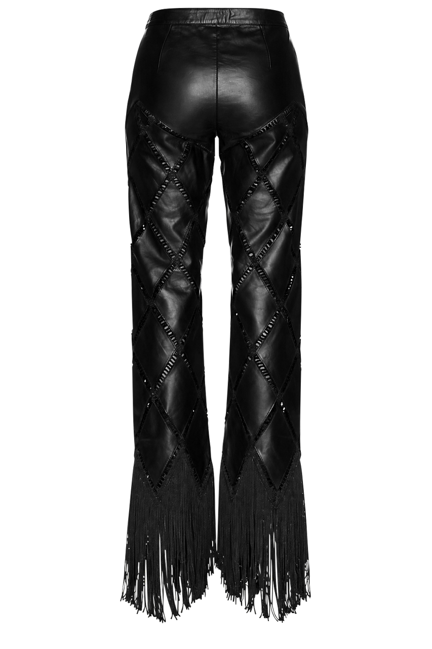 Understated Leather Karma Leather Pants - Black