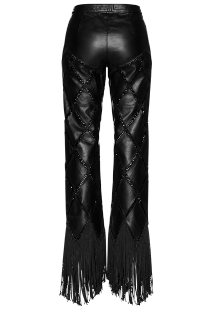 Understated Leather Karma Leather Pants - Black