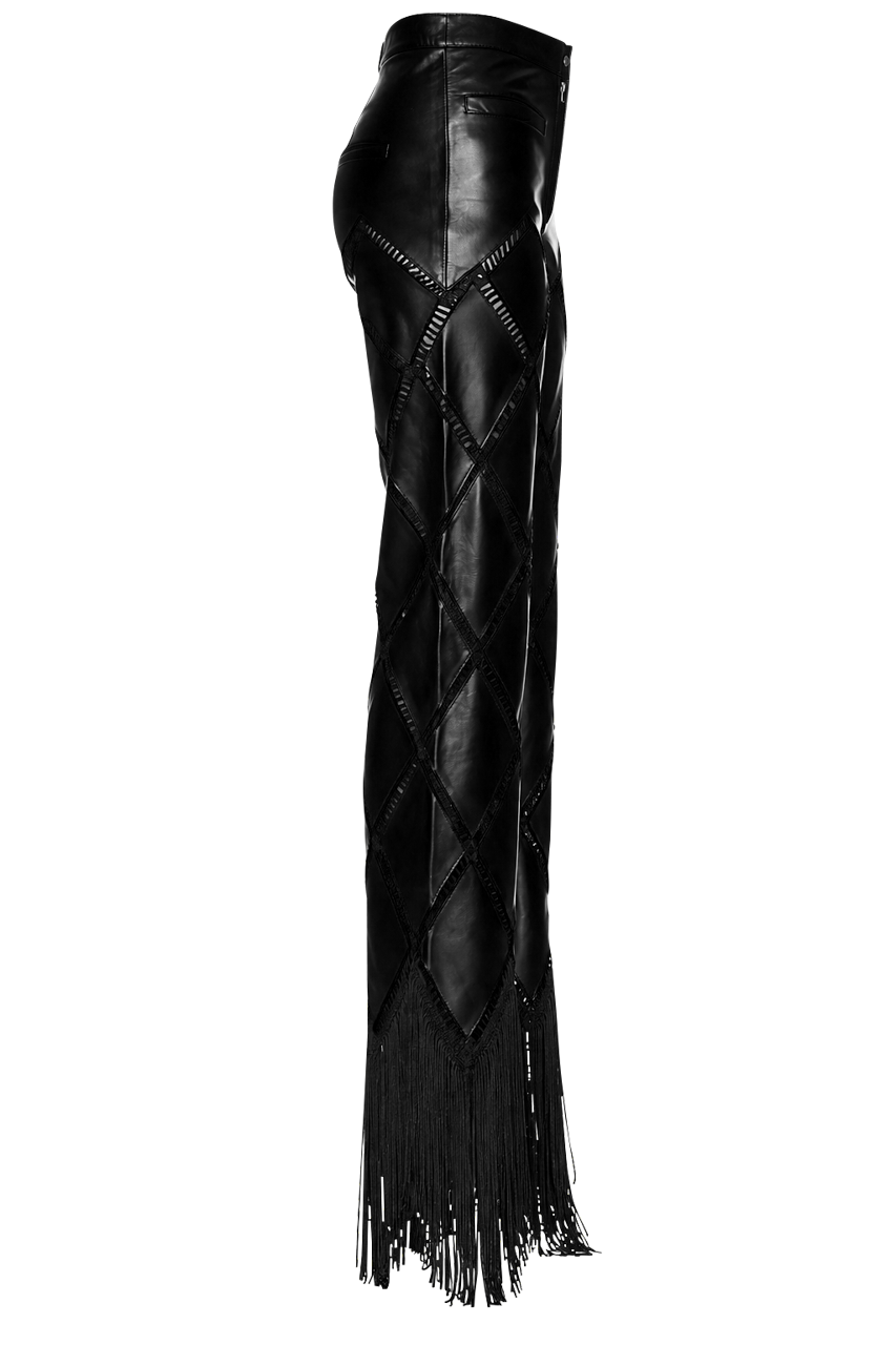 Understated Leather Karma Leather Pants - Black