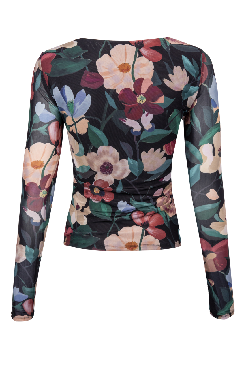 Cleobella Cariad Floral Mesh Top