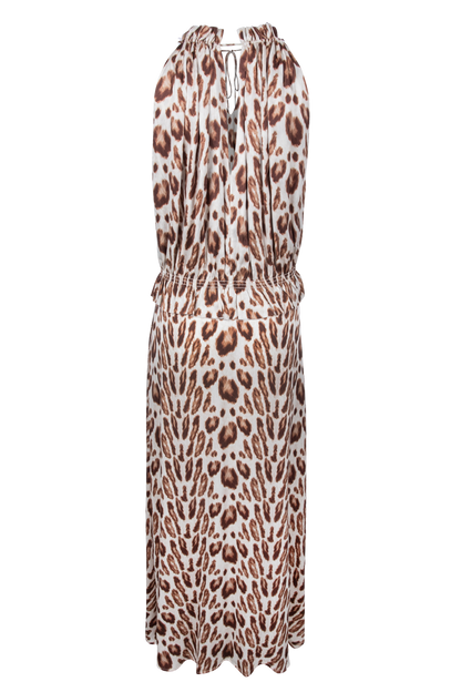 Catherine Gee Sofia Leopard Maxi Dress