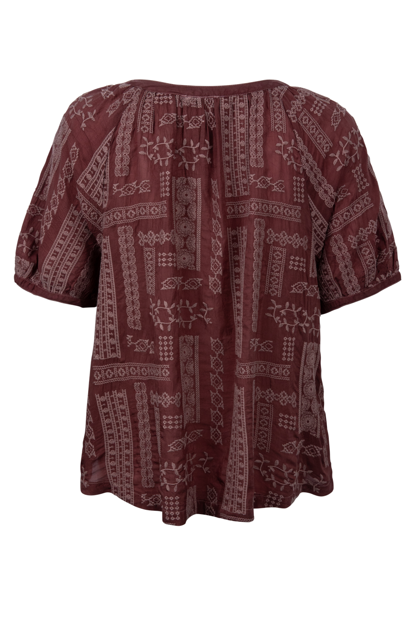 Johnny Was Avah Patchwork Shirt