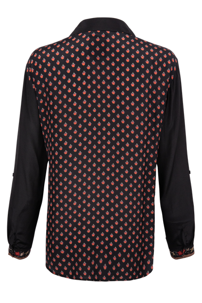 Johnny Was Dolores Embroidered Shirt