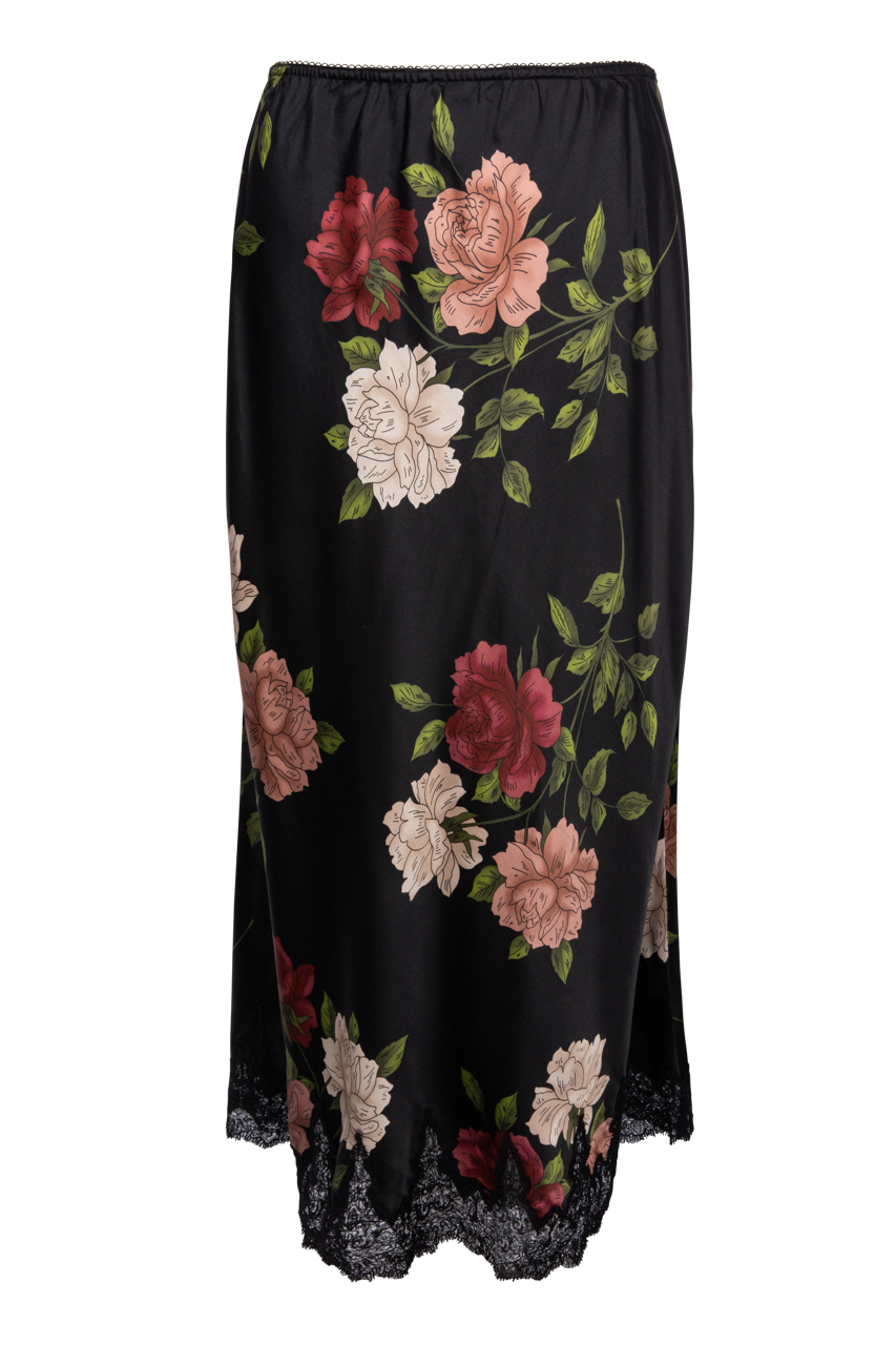 Johnny Was Eloriya Floral Midi Skirt
