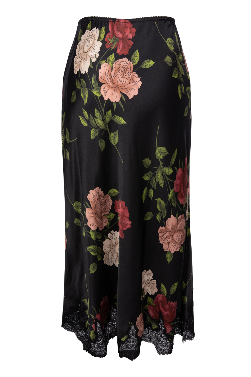 Johnny Was Eloriya Floral Midi Skirt
