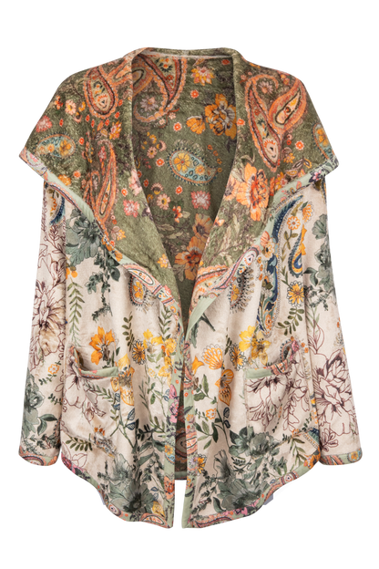 Johnny Was Joan Reversible Sherpa Jacket