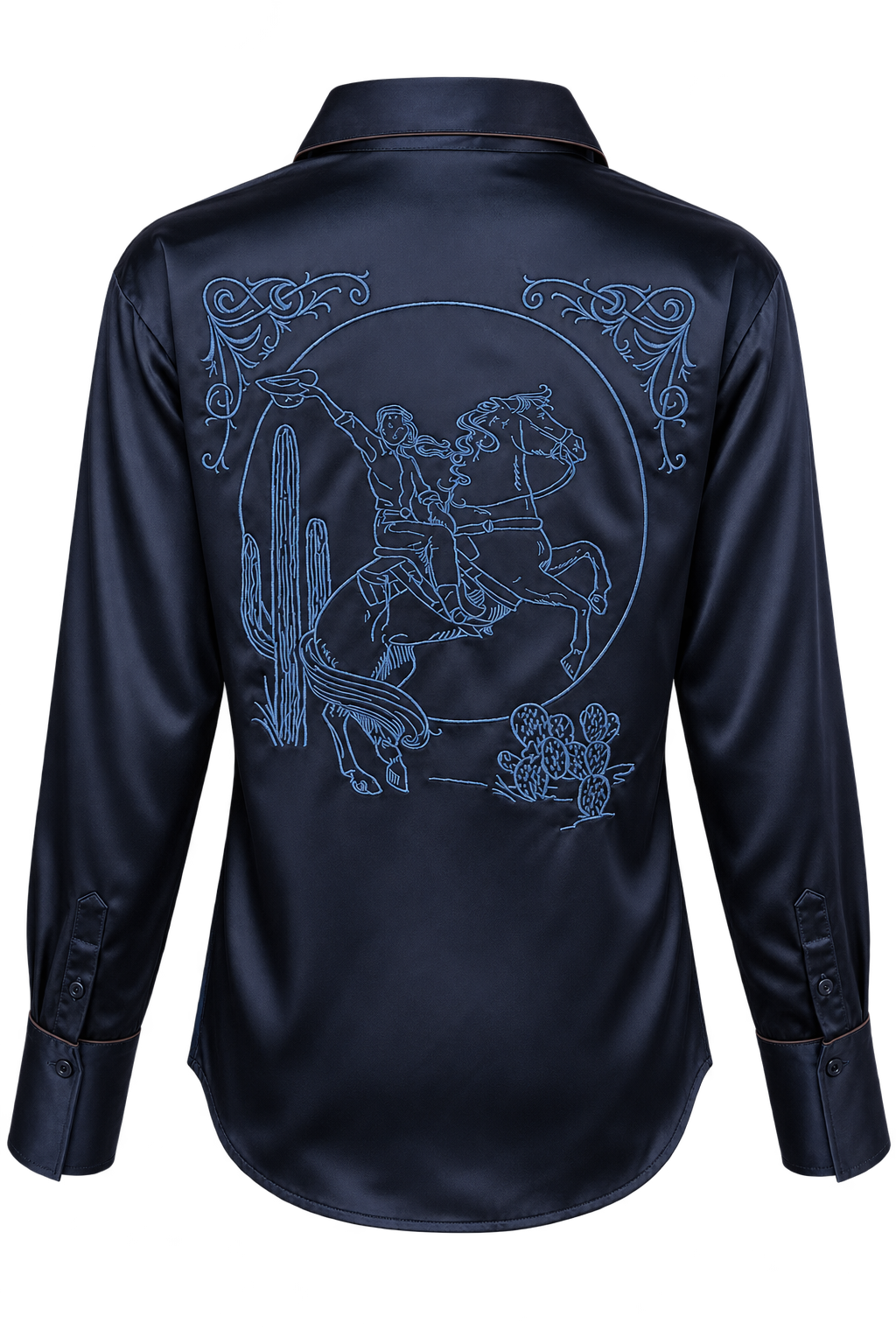 Stetson Women's Satin Western Shirt