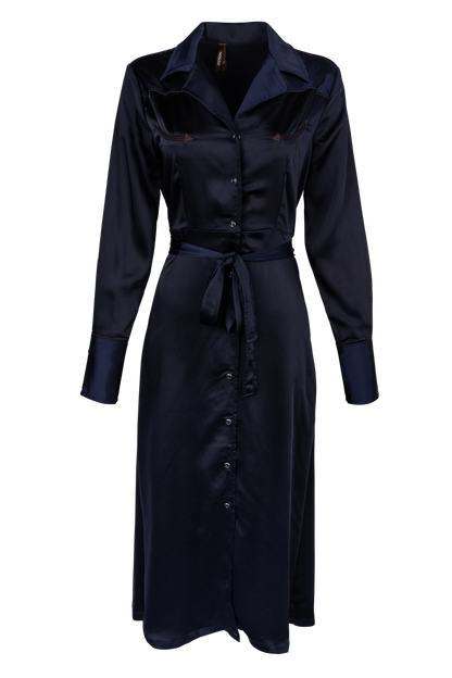 Stetson Women's Satin Western Midi Dress