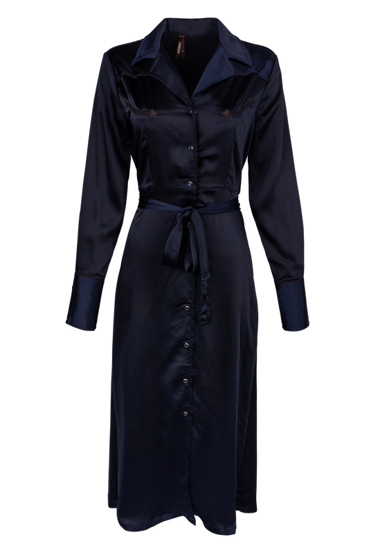 Stetson Women's Satin Western Midi Dress