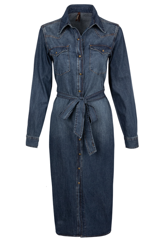 Stetson Women's Western Denim Shirt Dress