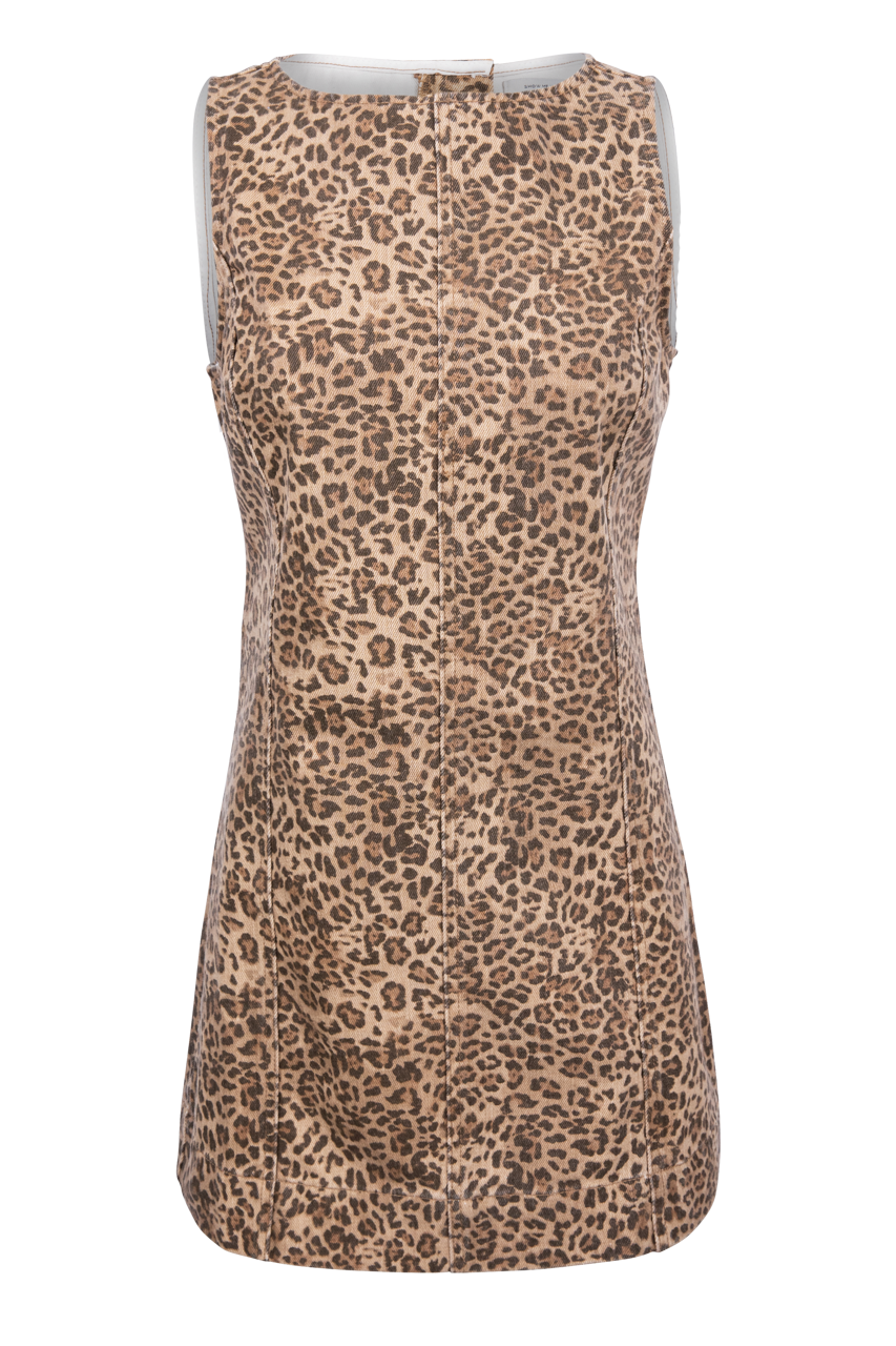 Show Me Your Mumu Boulevard Leopard Mini Dress