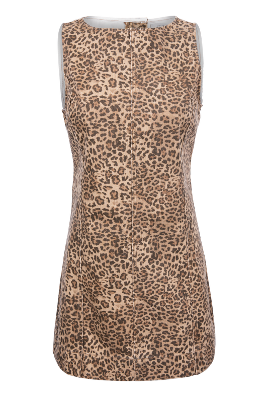 Show Me Your Mumu Boulevard Leopard Mini Dress