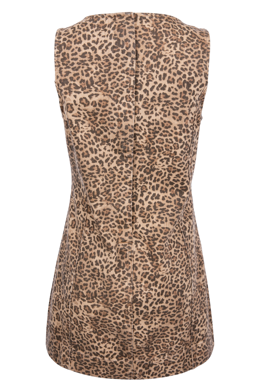 Show Me Your Mumu Boulevard Leopard Mini Dress