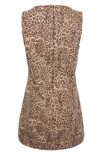 Show Me Your Mumu Boulevard Leopard Mini Dress