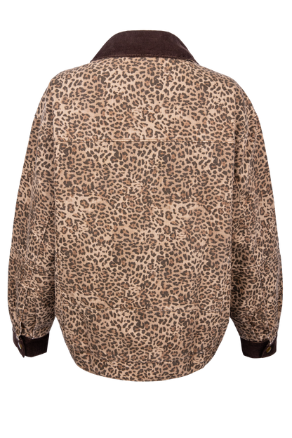 Show Me Your Mumu Carter Leopard Bomber Jacket