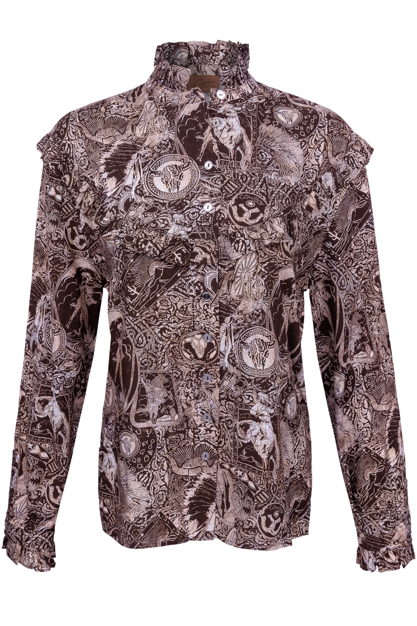 Lovelei Stella Ranch Long Sleeve Blouse