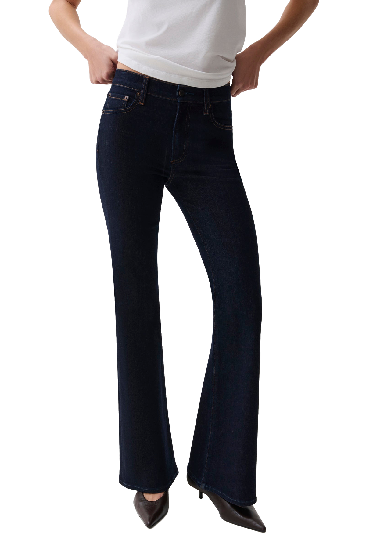 Pistola Kinsley Mid-Rise Ultra Flare Jeans