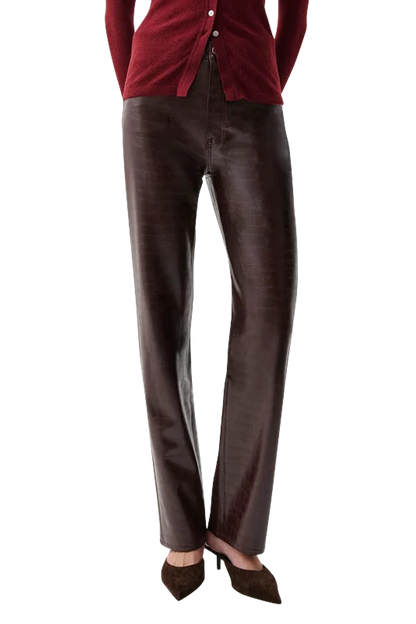 Pistola Cassie High Rise Straight Leg Pants
