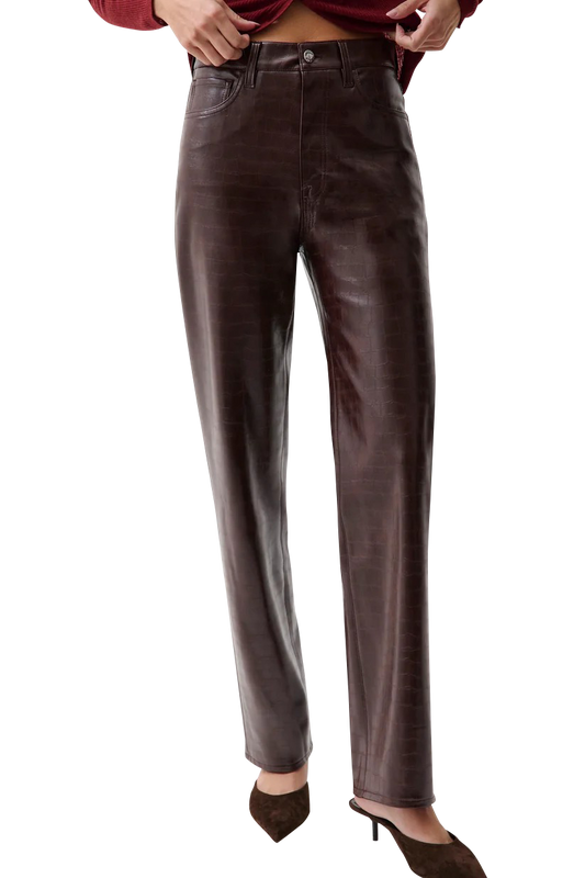 Pistola Cassie High Rise Straight Leg Pants - alternate view