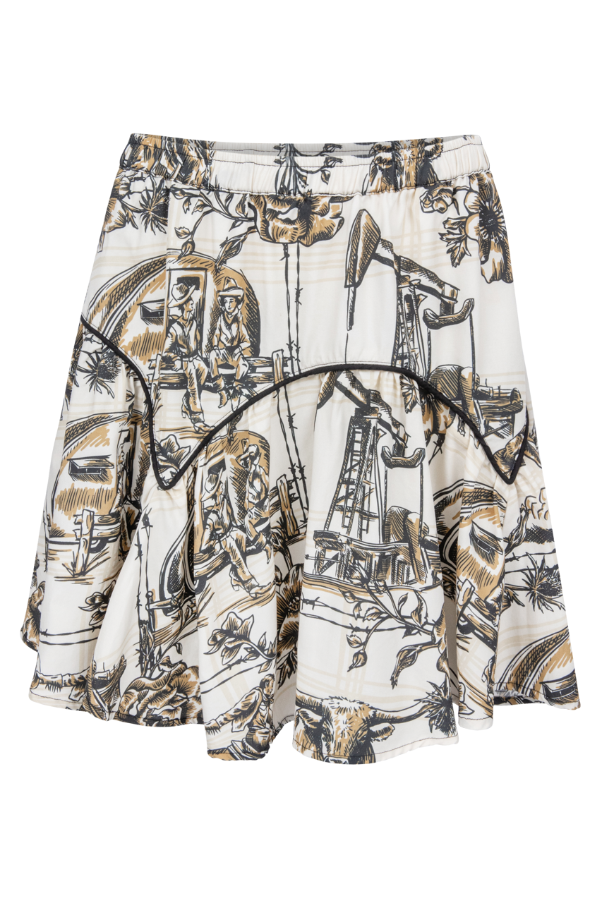 Double D Ranch Petro Plaid Mini Skirt