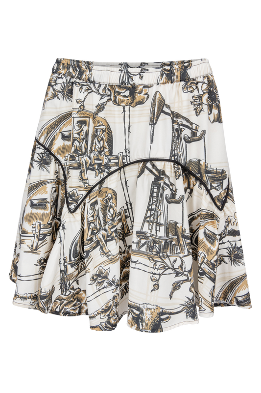 Double D Ranch Petro Plaid Mini Skirt
