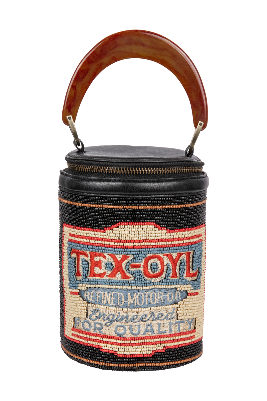 Double D Ranch Tex-Oyl Beaded Bag