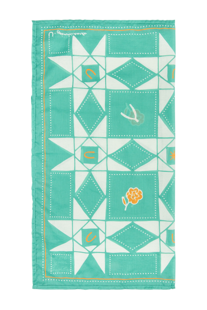 Jenni Earle Love Your Neighbor Bandana Scarf
