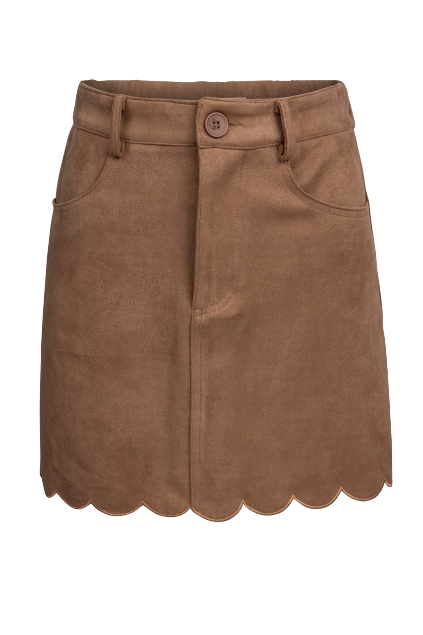 Klesis Scallop Edge Mini Skirt