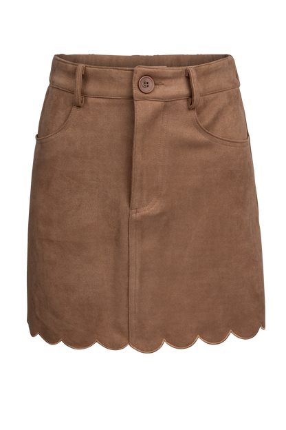 Klesis Scallop Edge Mini Skirt