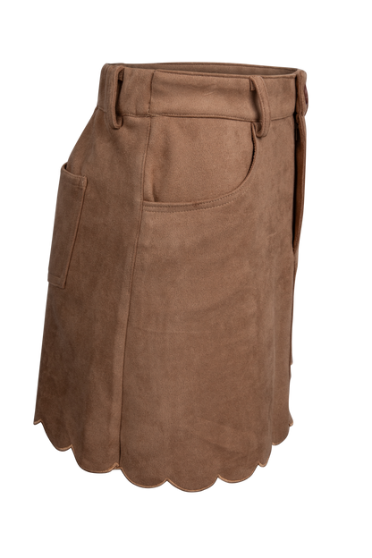 Klesis Scallop Edge Mini Skirt