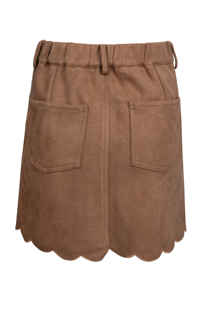 Klesis Scallop Edge Mini Skirt