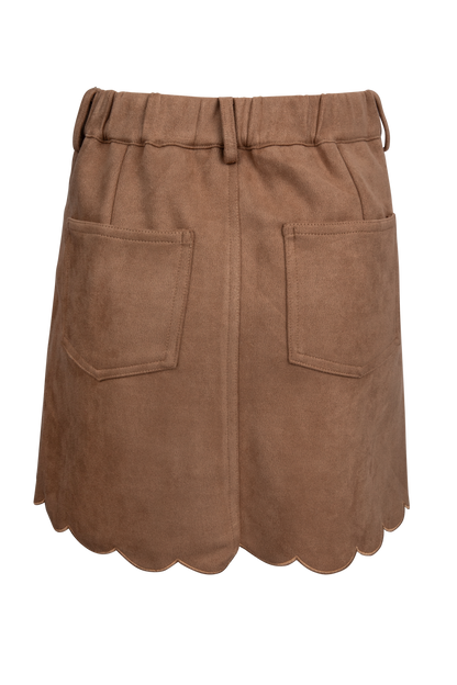 Klesis Scallop Edge Mini Skirt