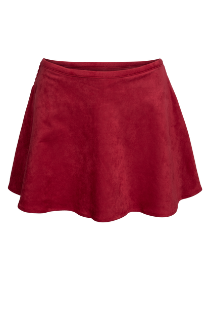 Sky to Moon Suede Mini Skort