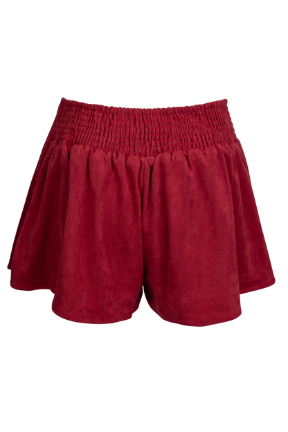 Sky to Moon Suede Mini Skort