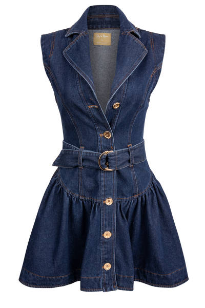 denim dress with skirt Buy Miami Denim Dress