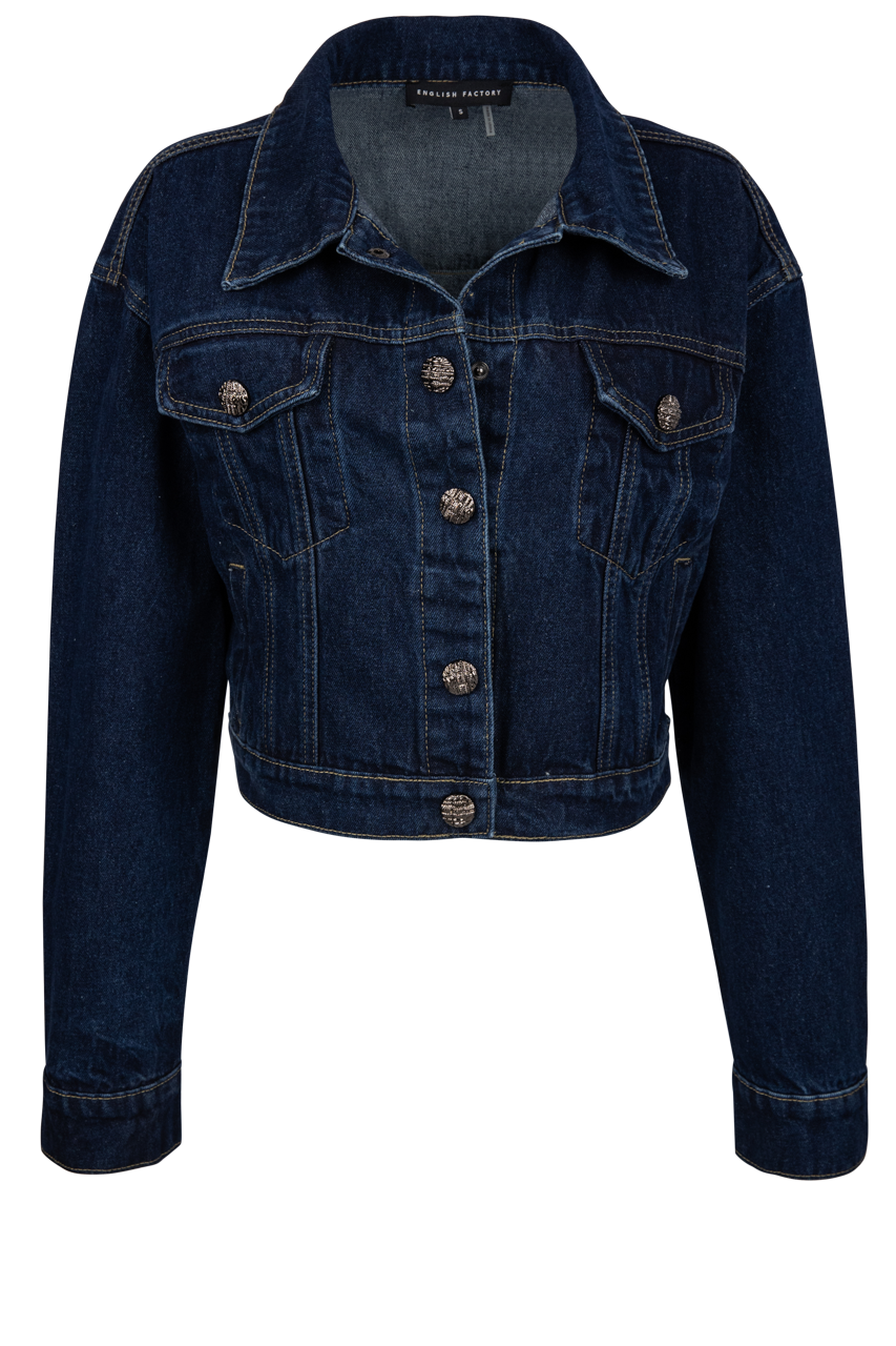 Canyon Cropped Denim Jacket