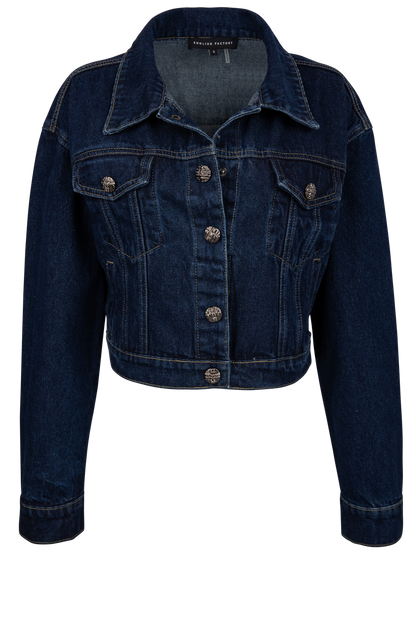 Canyon Cropped Denim Jacket