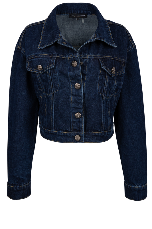 Canyon Cropped Denim Jacket