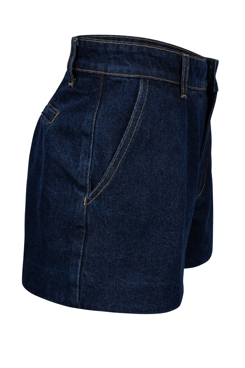 Canyon High Waisted Denim Shorts