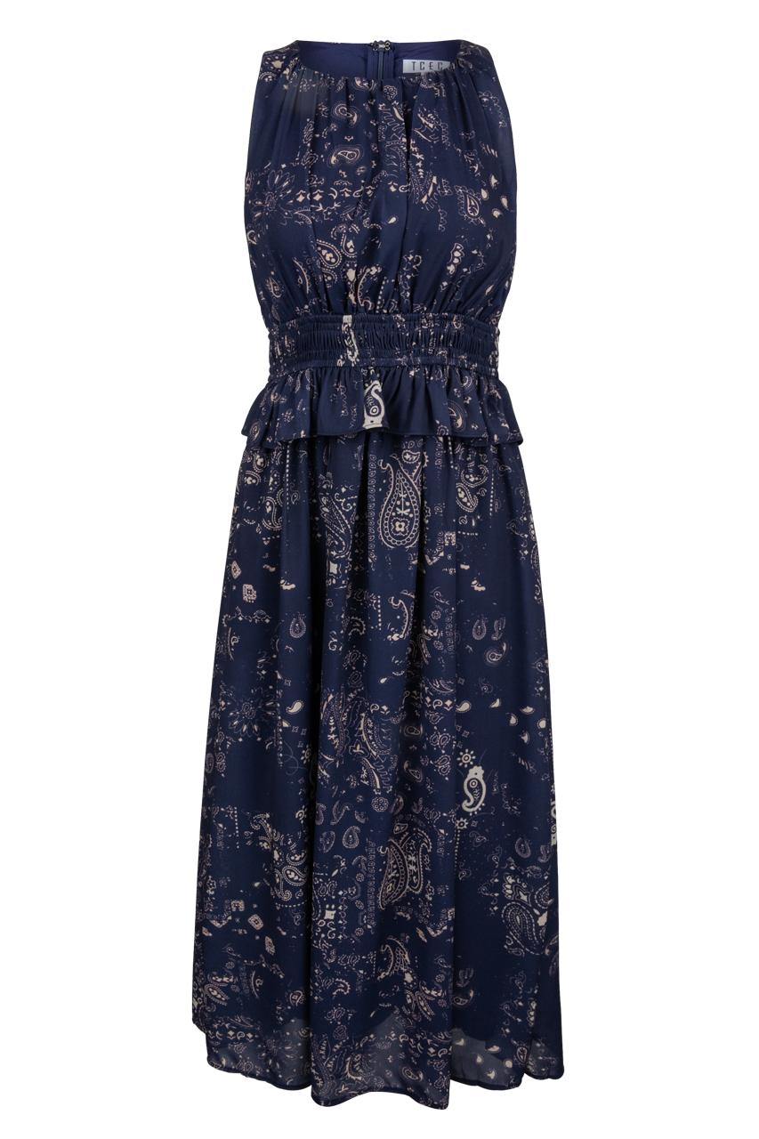 TCEC Paisley Midi Dress