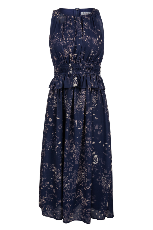 TCEC Paisley Midi Dress