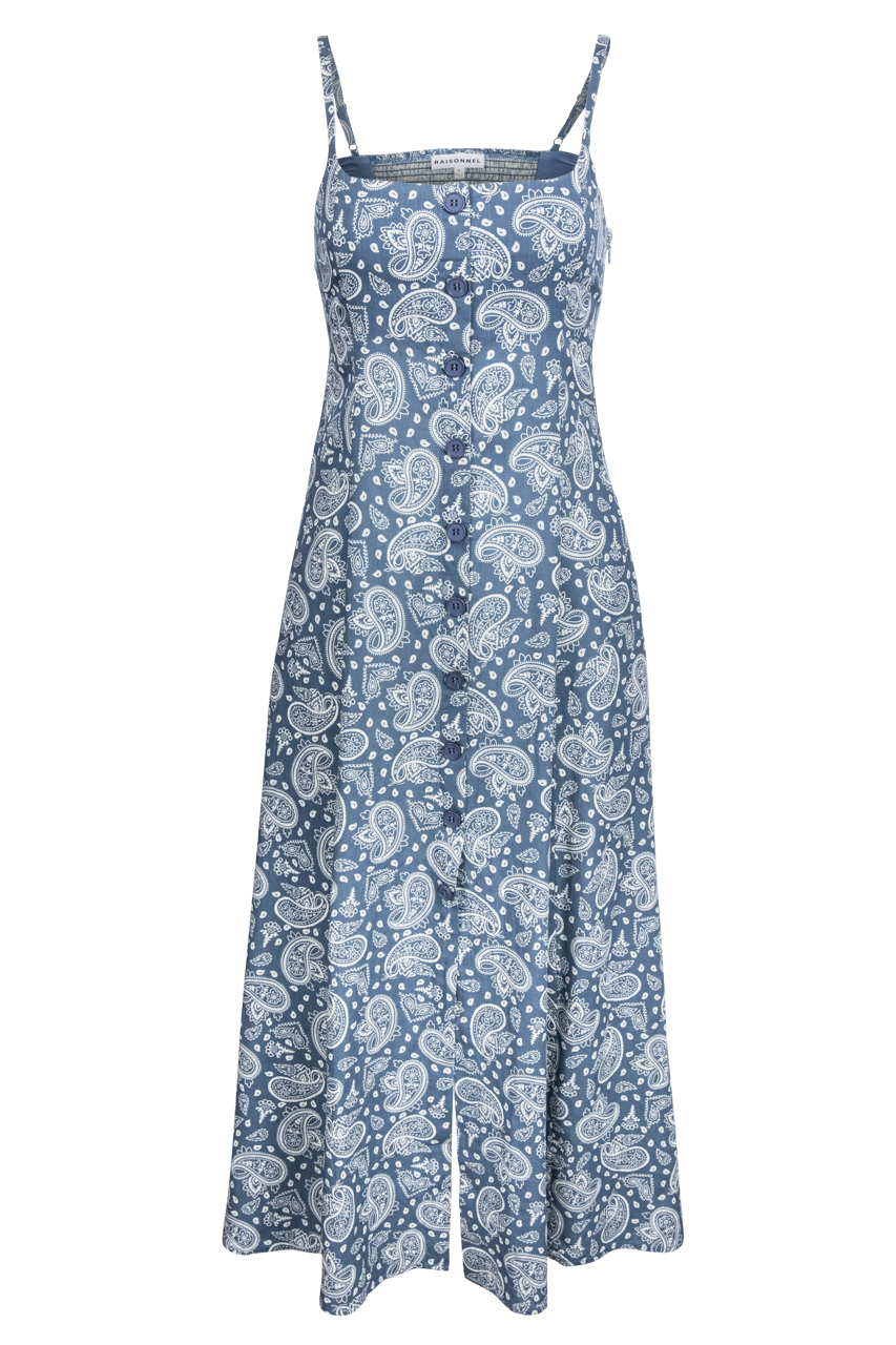 Raisonnel Paisley Print Maxi Dress
