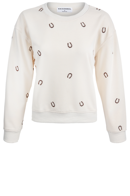 Raisonnel Embroidered Horseshoe Sweatshirt