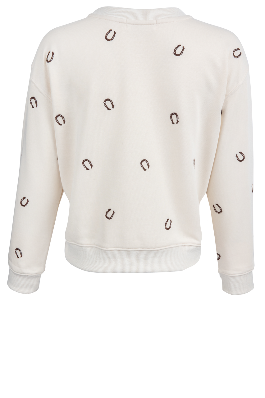 Raisonnel Embroidered Horseshoe Sweatshirt