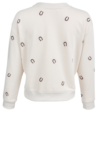 Raisonnel Embroidered Horseshoe Sweatshirt